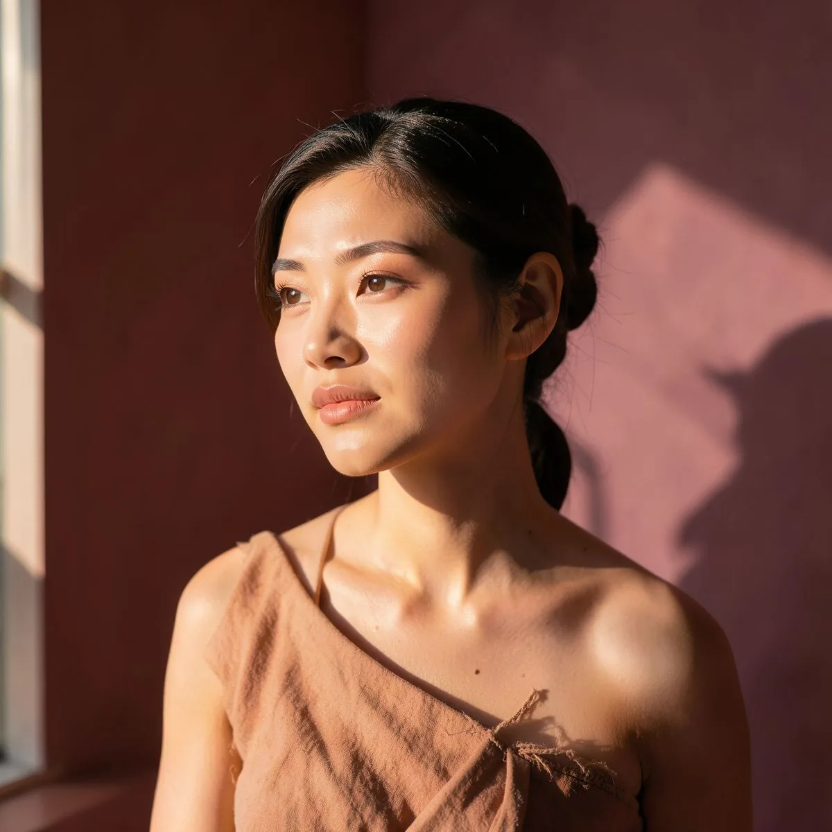 ポートレート撮影の様子